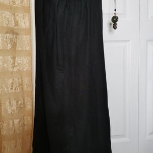 Flax long skirt